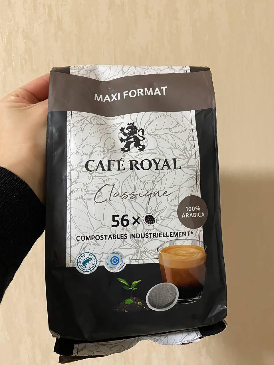 

Кофе в чалдах "Cafe Royal Classique" для Senseo