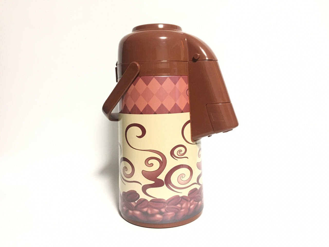 

Термос помповый вакуумный со стеклянной колбой (3.0 литра), Разные цвета