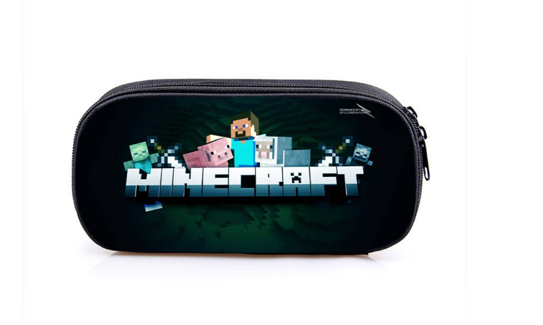 

Пенал органайзер Майнкрафт Minecraft, Зелёный