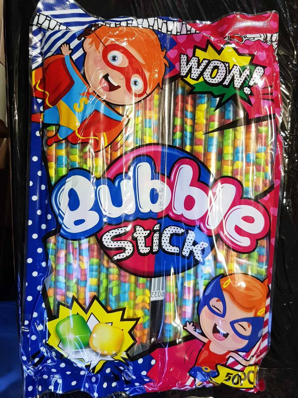 

Жевательная резинка Bubble Stick WOW! 9 г. 50 шт./уп.