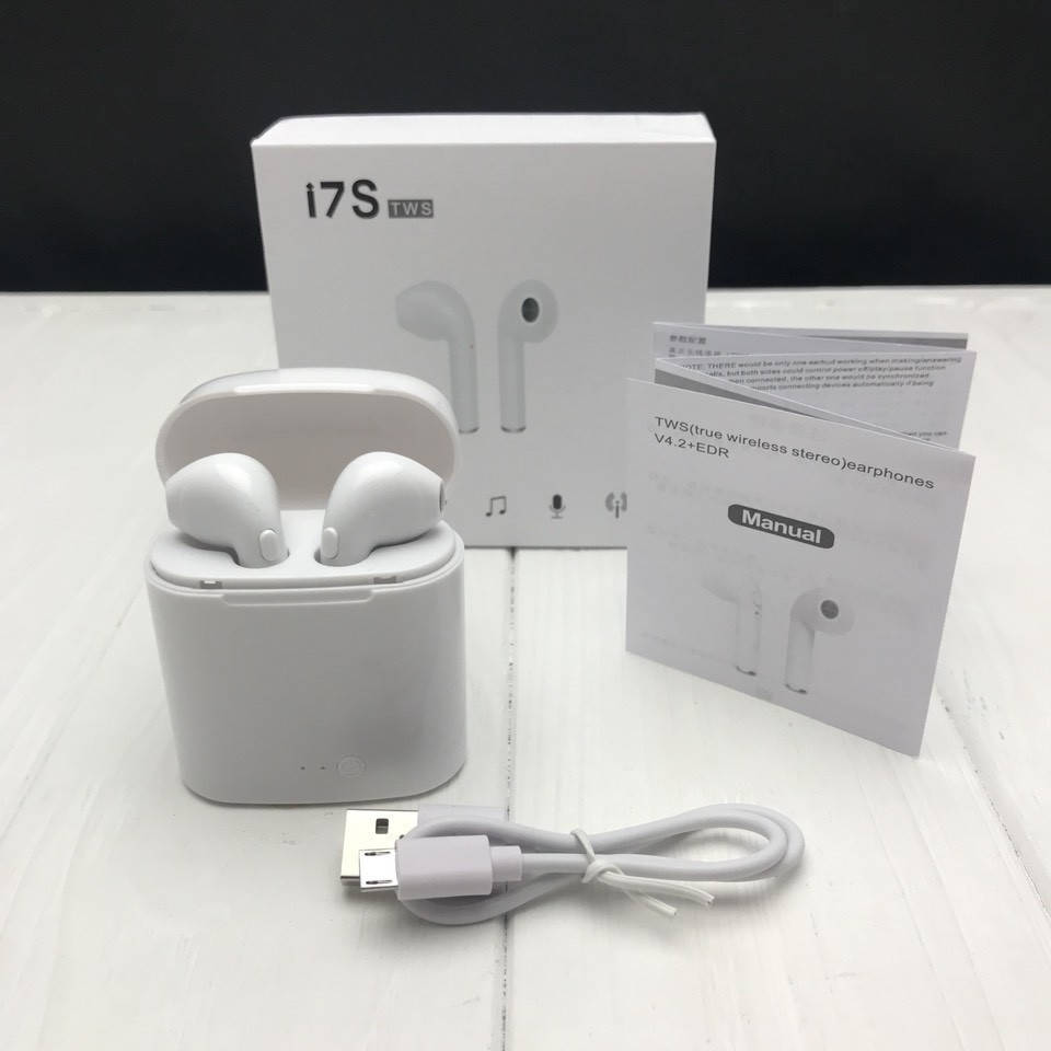 

Безпроводные наушники i7 Bluetooth наушники ifans, airpods, Белый