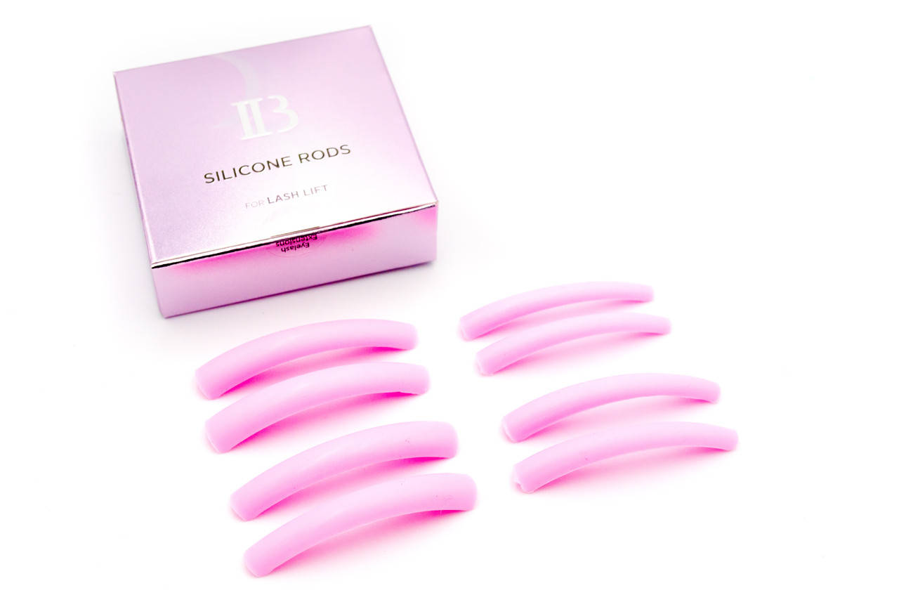 

Бигуди розовые для завивки ресниц i-Beauty, набор 4 пары (S, M, L, XL)