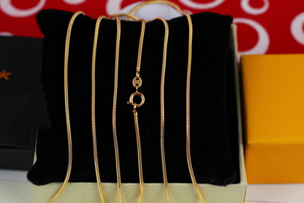 

Цепь Xuping Jewelry жгут 35 см 1,5 мм золотистая