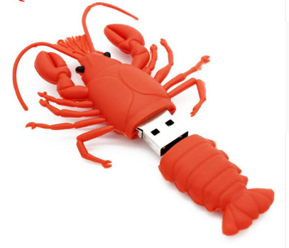 

Флешка резиновая 16Gb рак