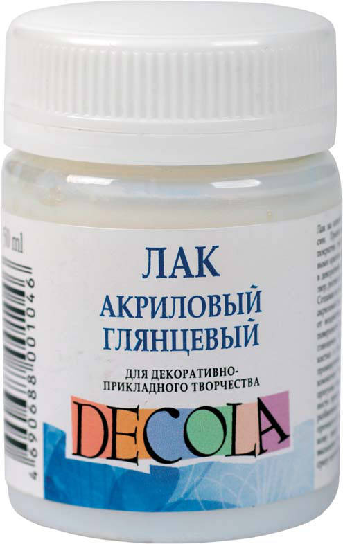 

Лак акриловый глянцевый ТМ Decola 50мл