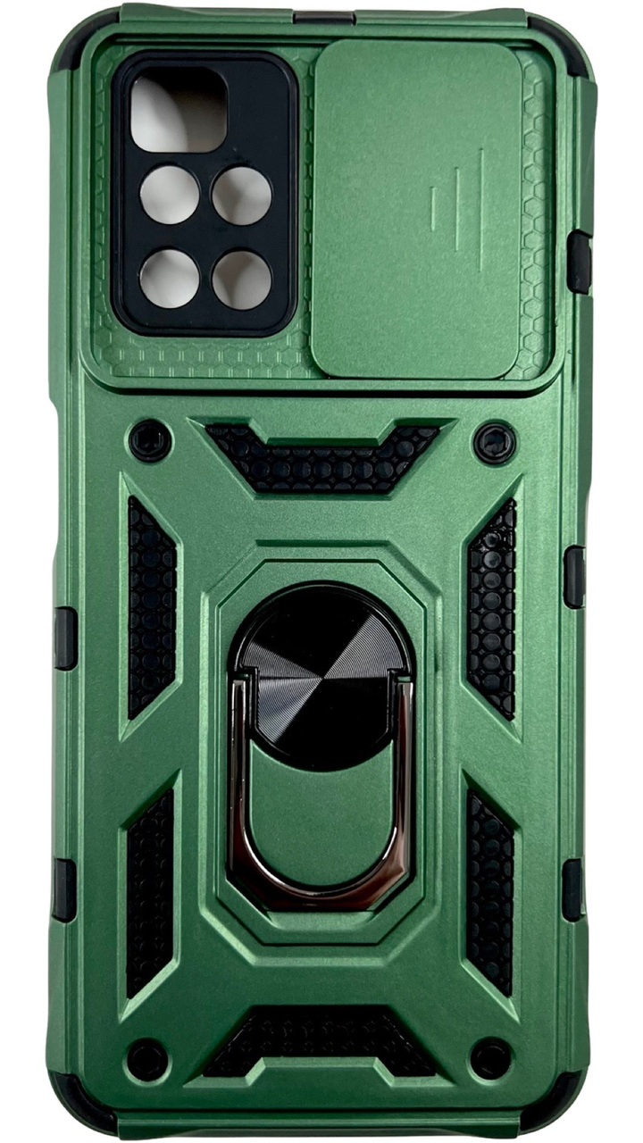 

PC + TPU чехол Camshield armor для Xiaomi Redmi 10 (на редми 10) зеленый, Разные цвета