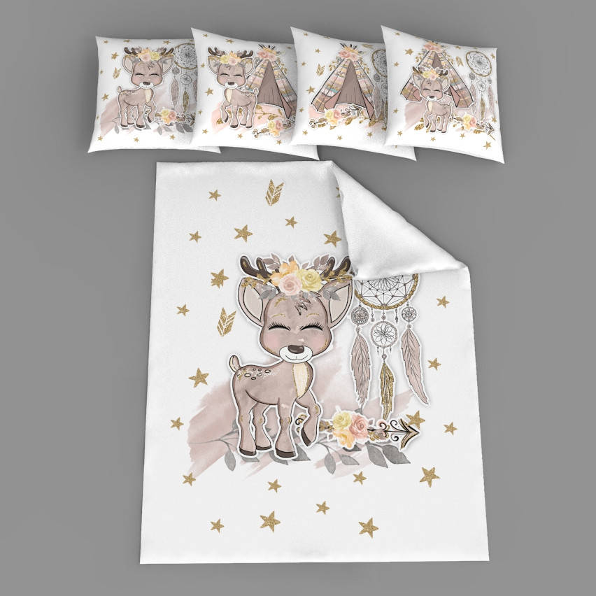 

Набор сатинових панелек "Олень с ловцами снов"