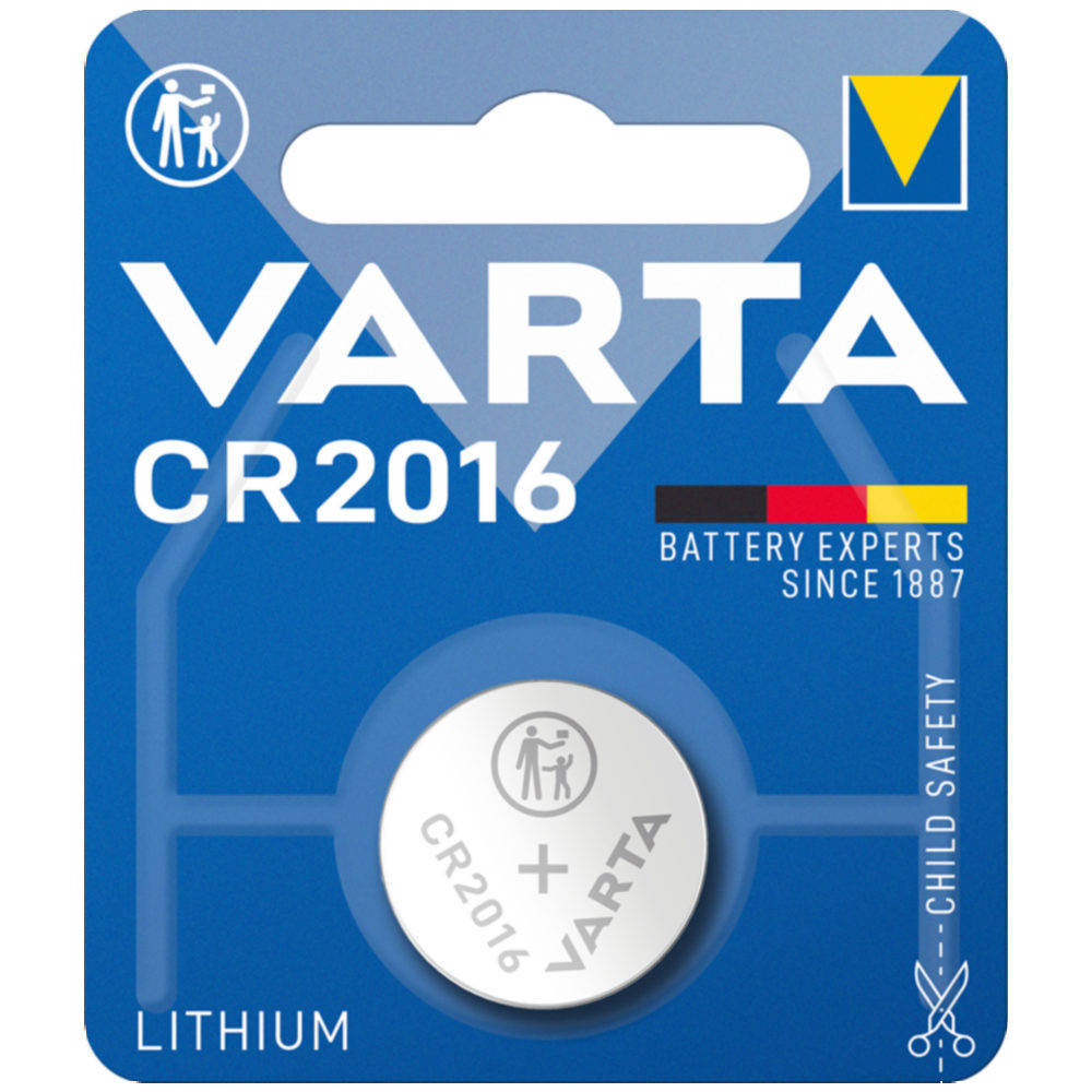 

Дисковая батарейка VARTA Lithium Cell 3V CR2016 75mAh