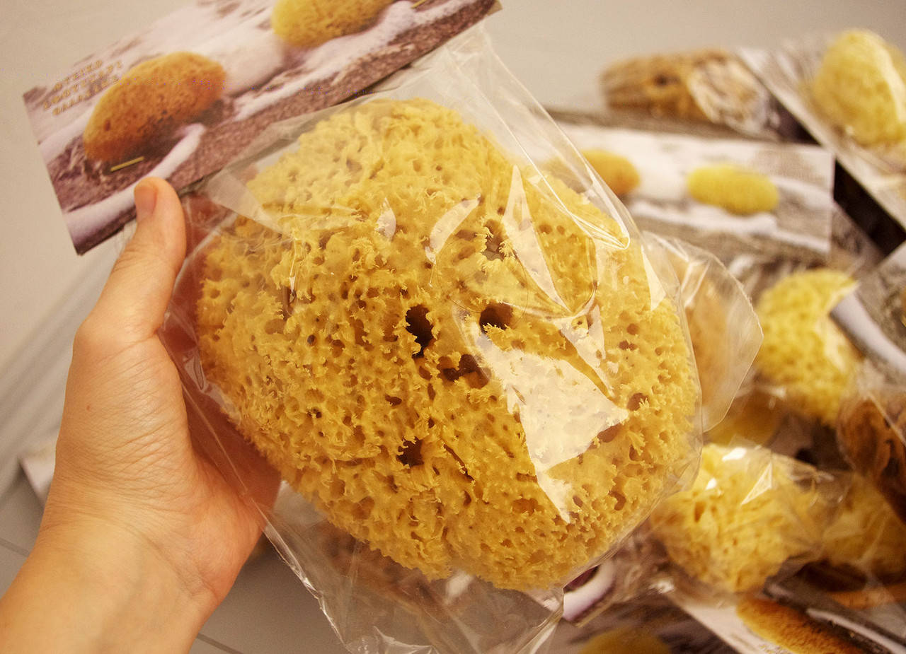 

Морская губка Honeycomb для тела, натуральная, 6-6,5 дюйма, Греция, Бежевый