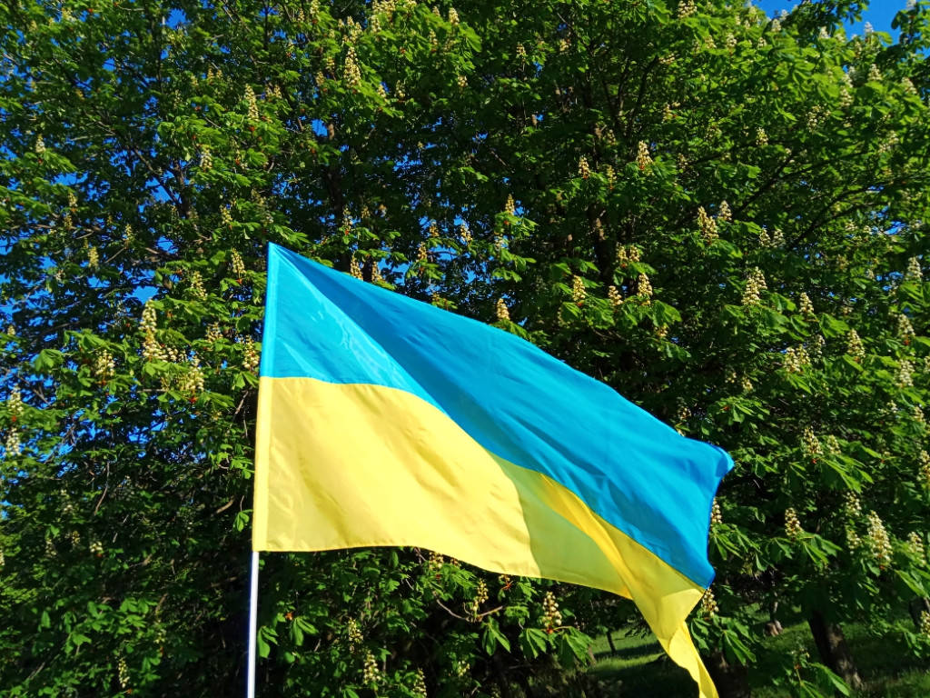 

Флаг Украины 220*140 см нейлон