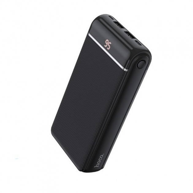 

PowerBank HOCO with Display Famous Li-Pol 20000mAh J59A |2USB/Type-C/Lightning, 5V-2A| black