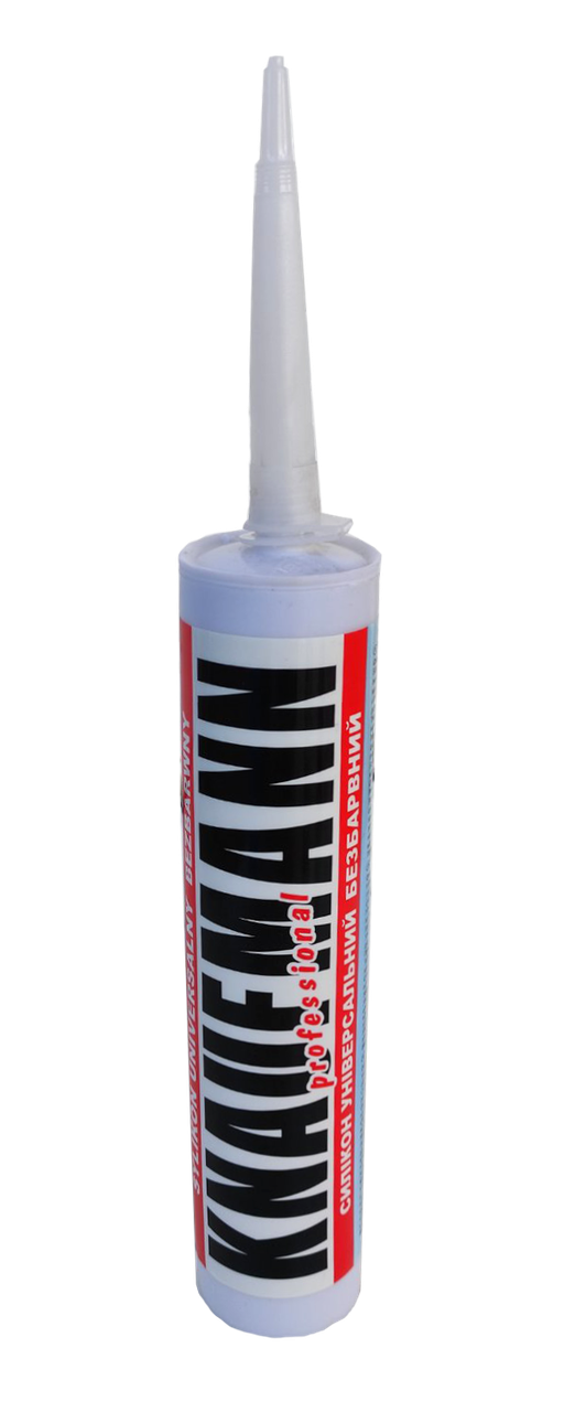 

Силікон "Knaufmann" прозорий, 300 мл