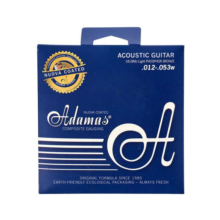 

Струны для акустической гитары Adamas 1818NU Light .012-.053