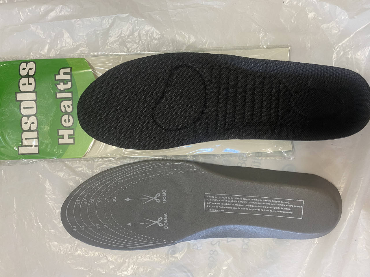 

Стельки для обуви Insoles Health универсального размера 36-44