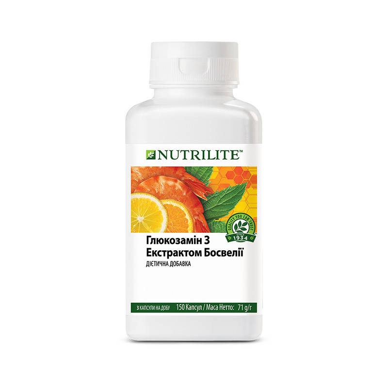 

Nutrilite™ Глюкозамин с экстрактом босвеллии