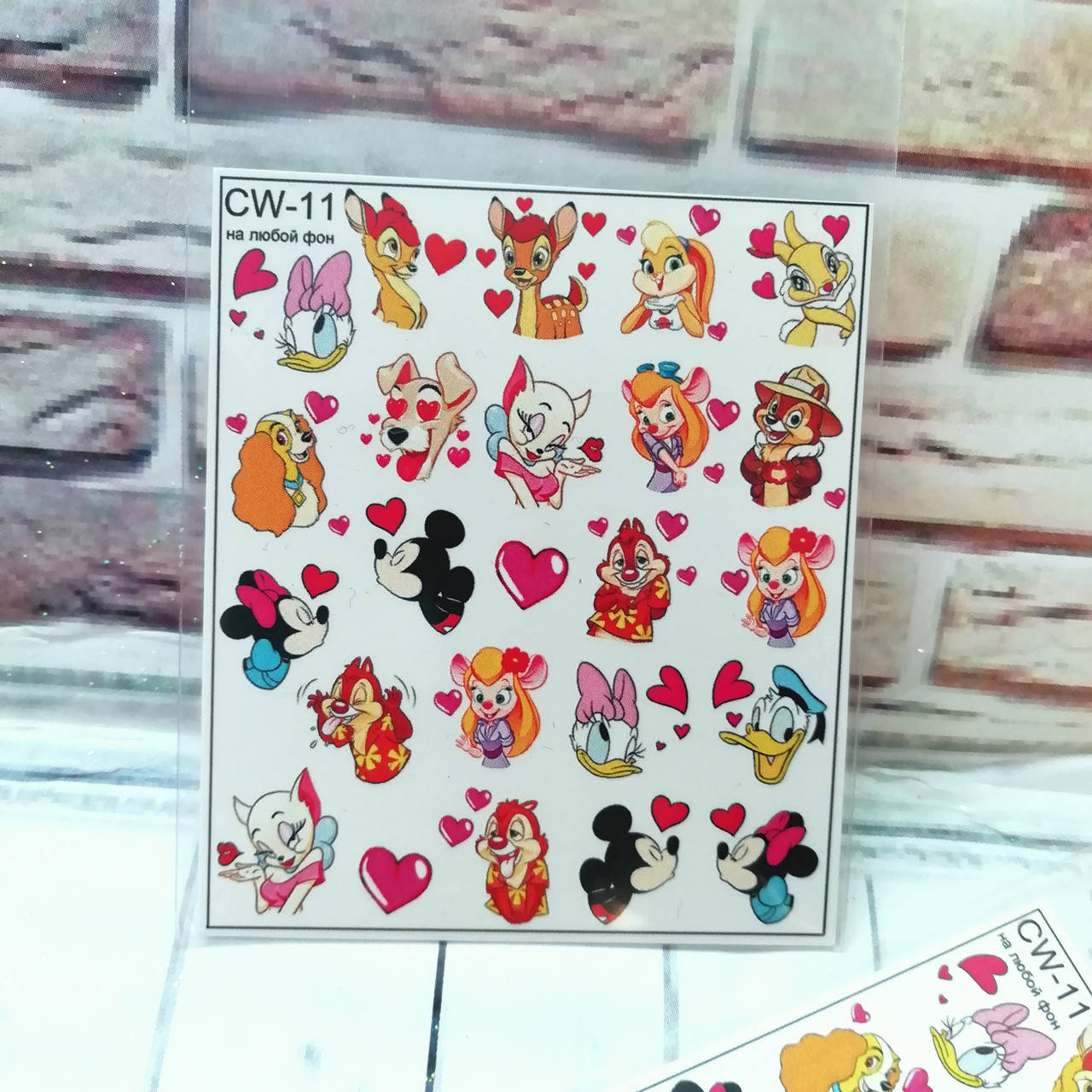 

Слайдер дизайн Дисней Чип и Дейл Микки и Минни Маус Бемби Дональд, Разные цвета