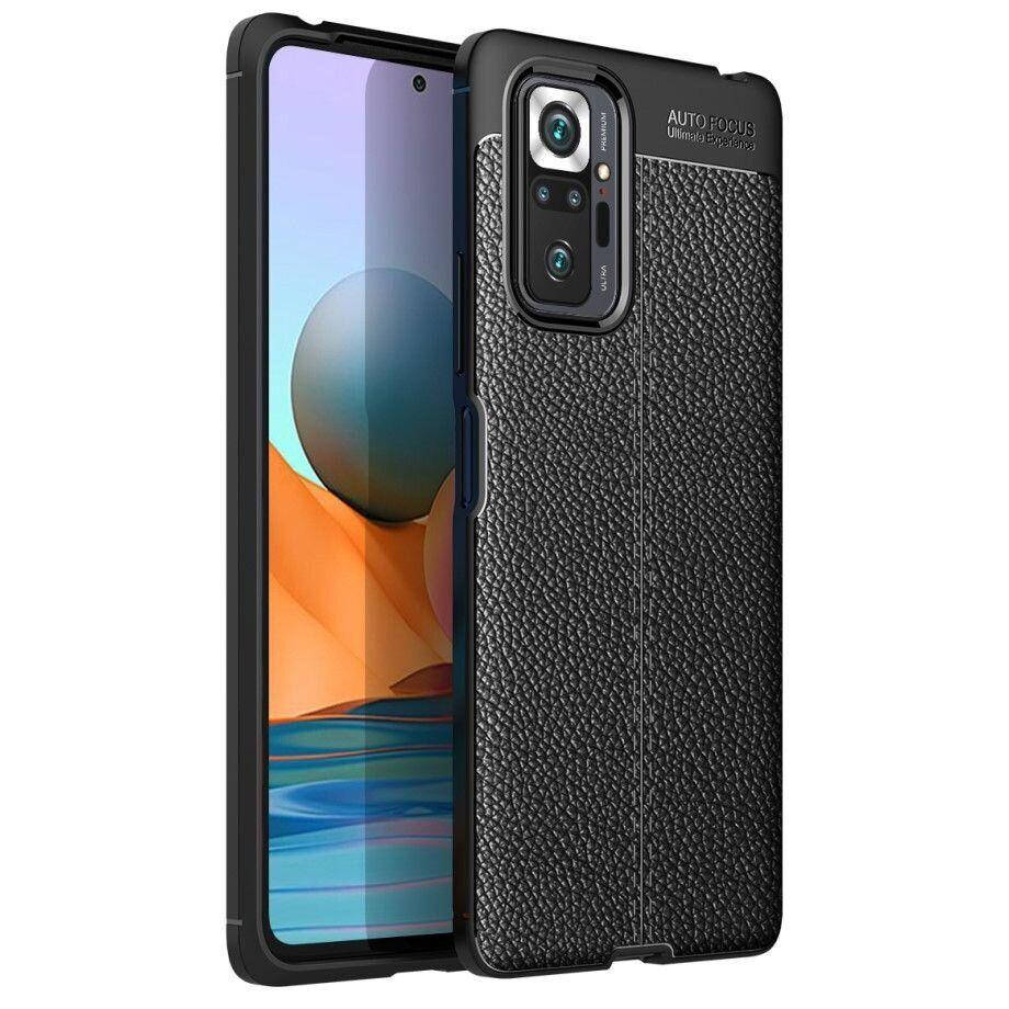 

Чехол Touch для Xiaomi Redmi Note 10 Pro противоударный бампер Auto Focus Black, Черный
