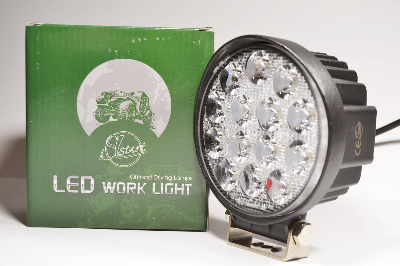 

Светодиодная LED фара рабочая 42W/60° 42 Вт,.(3Вт*14ламп) Широкий луч (SLstart)