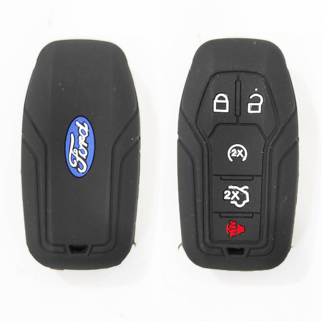 

Силиконовый чехол для смарт ключа зажигания Ford (1142) черный