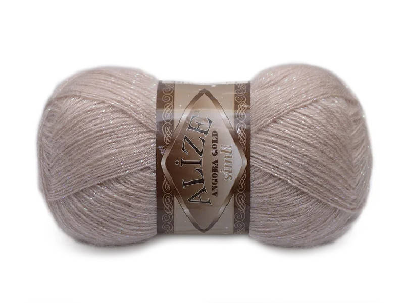 

Alize Angora Gold Simli, Шампань №404, Бежевый