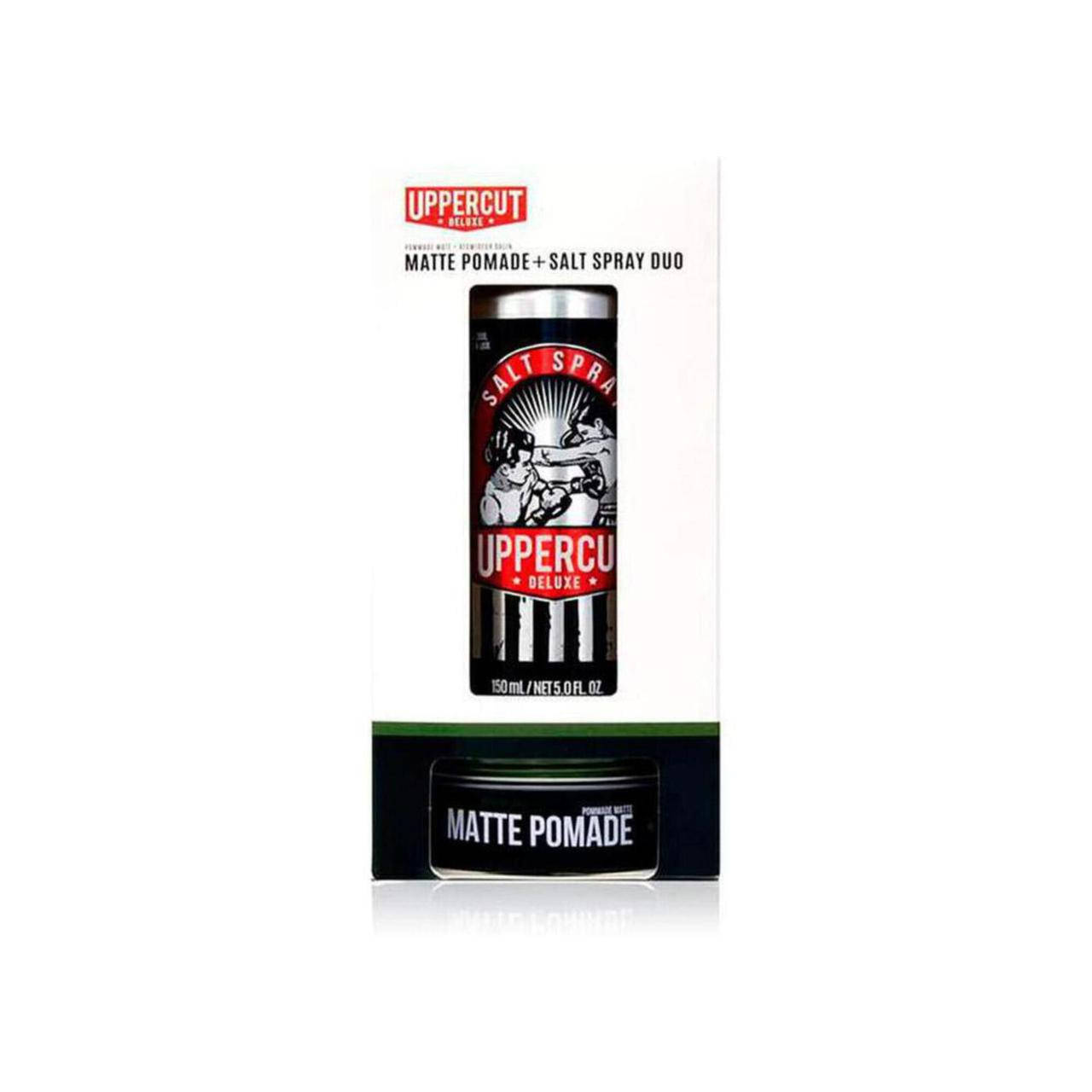 

Подарочный набор Uppercut Matte Pomade & Salt Spray Duo