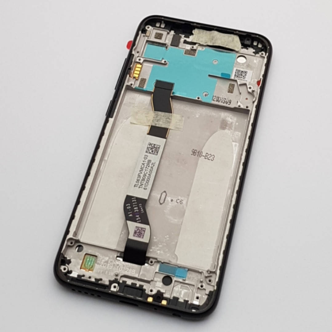 

Дисплей Xiaomi Redmi Note 8 модуль черный Сервисный оригинал новый