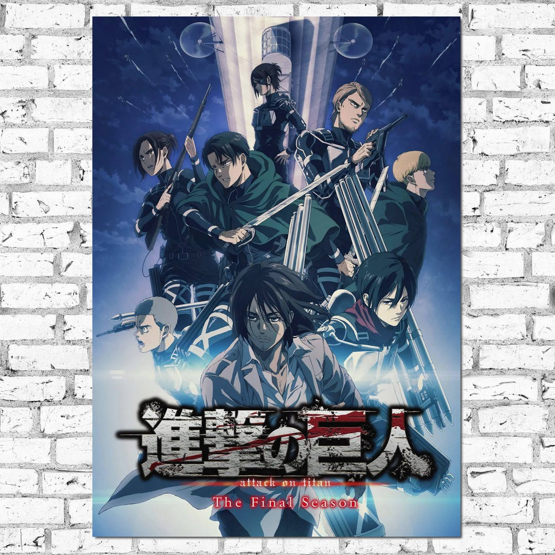 

Плакат "Атака на титанов, Attack on Titans" (артикул 4835) 60, Матовая, 43