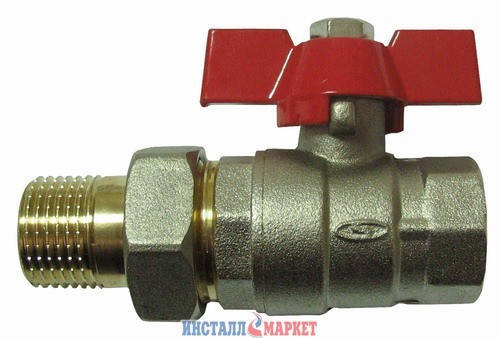 

Кран шаровой Solomon с американкой 1/2" усиленный