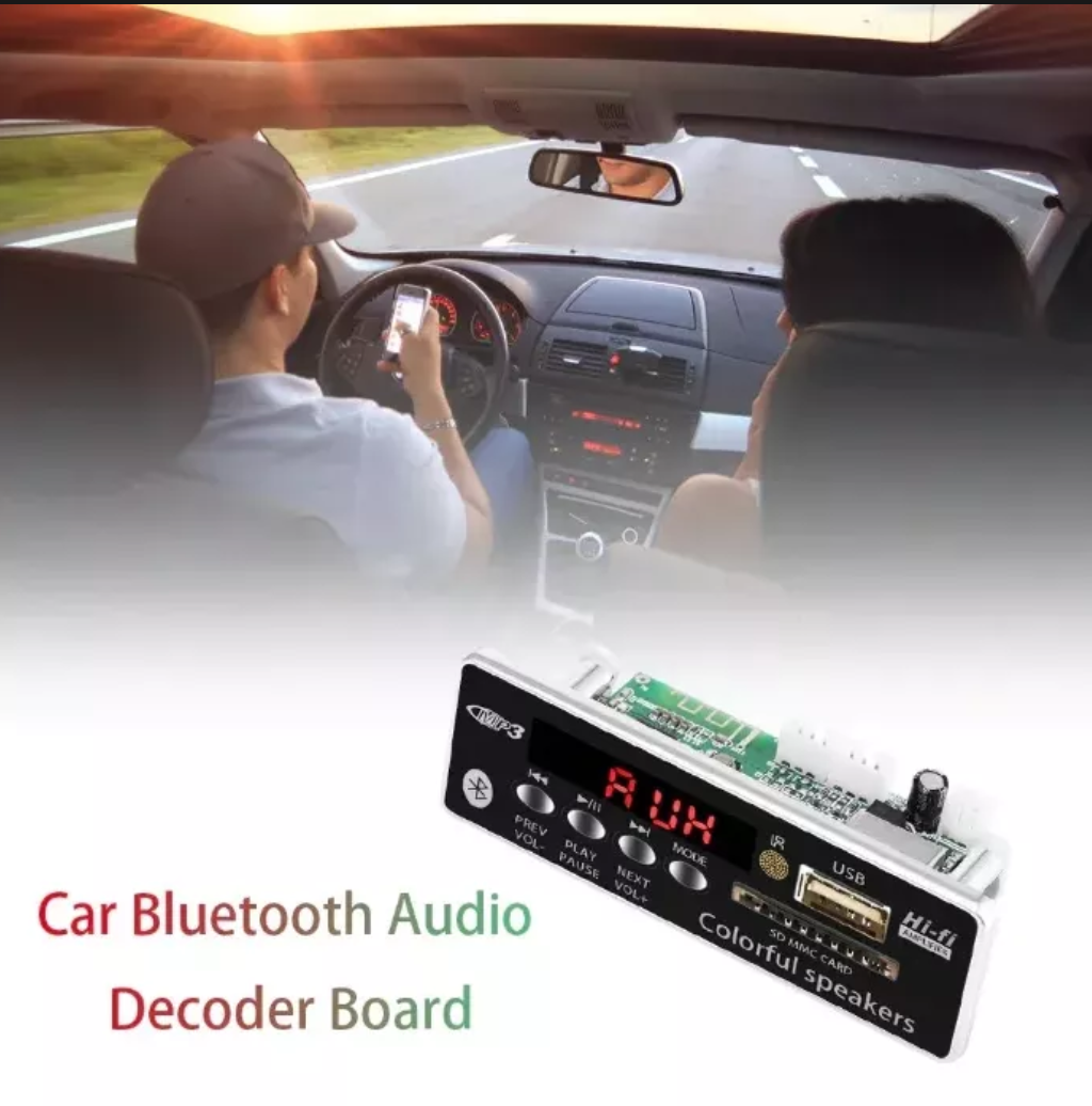 

Bluetooth 6-12 В MP3 WMA декодер авто модуль