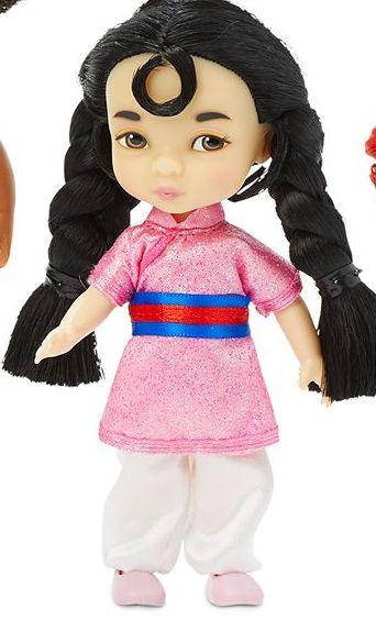 

Принцессы малышки из коллекционного набора Disney Animators´ Collection Mini Doll, поштучно отрезаны от набора Мулан
