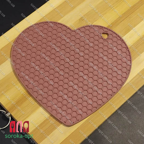 

СИЛИКОНОВАЯ ПОДЛОЖКА ПОД ГОРЯЧЕЕ СЕРДЕЧКО