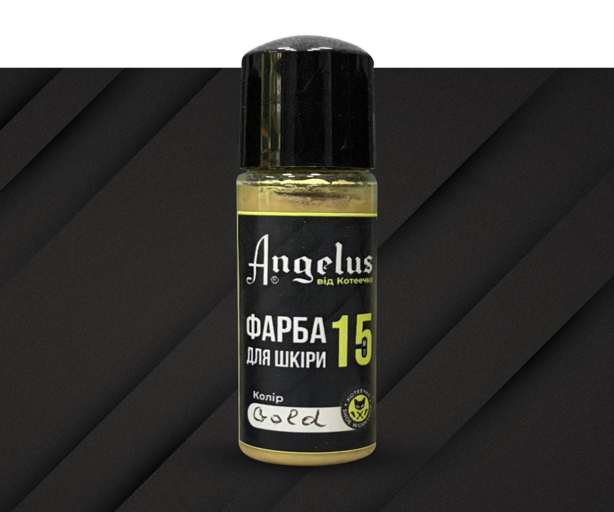 

Краска для кожи акриловая Angelus, цвет: Gold, Золотистый