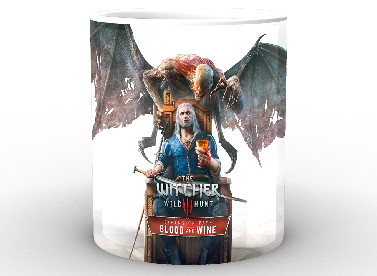 

Кружка GeekLand The Witcher Ведьмак постер TW.02.032.282, Белый