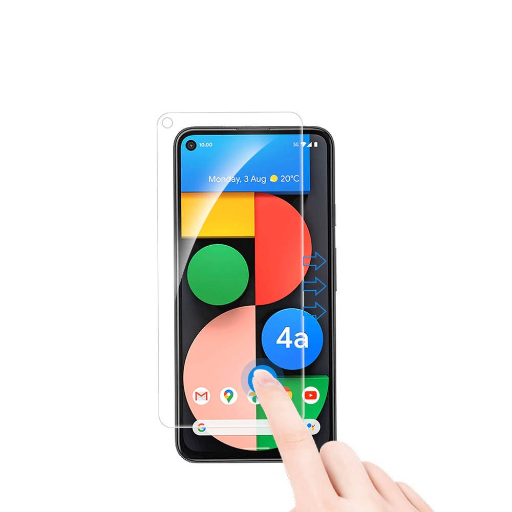 

Полиуретановая противоударная пленка для пиксель Google Pixel 4a, Прозрачный