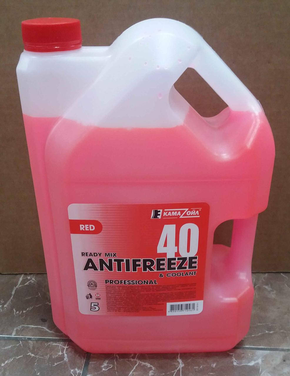 

Антифриз KAMA G12 красный (5л)