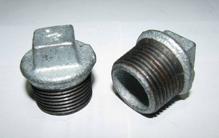 

Заглушка, НР 3/4", Светло-серый