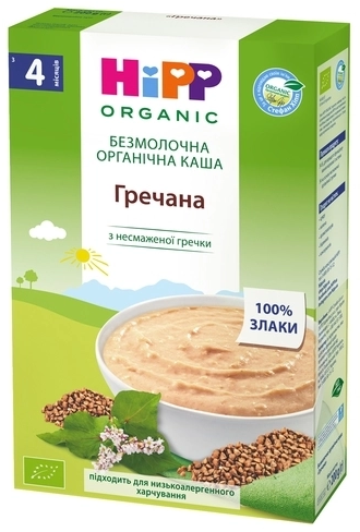 

Hipp Безмолочна каша Гречана