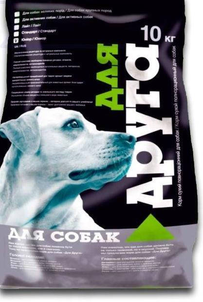 

Корм для собак Для друга 10кг Юниор O.L.KAR.
