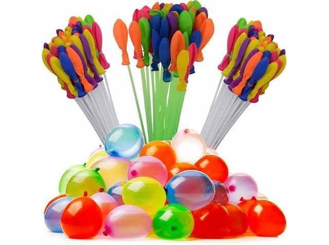 

Набор водяных шариков бомбочек для водных битв Buncho Balloons 111 шт, Разные цвета