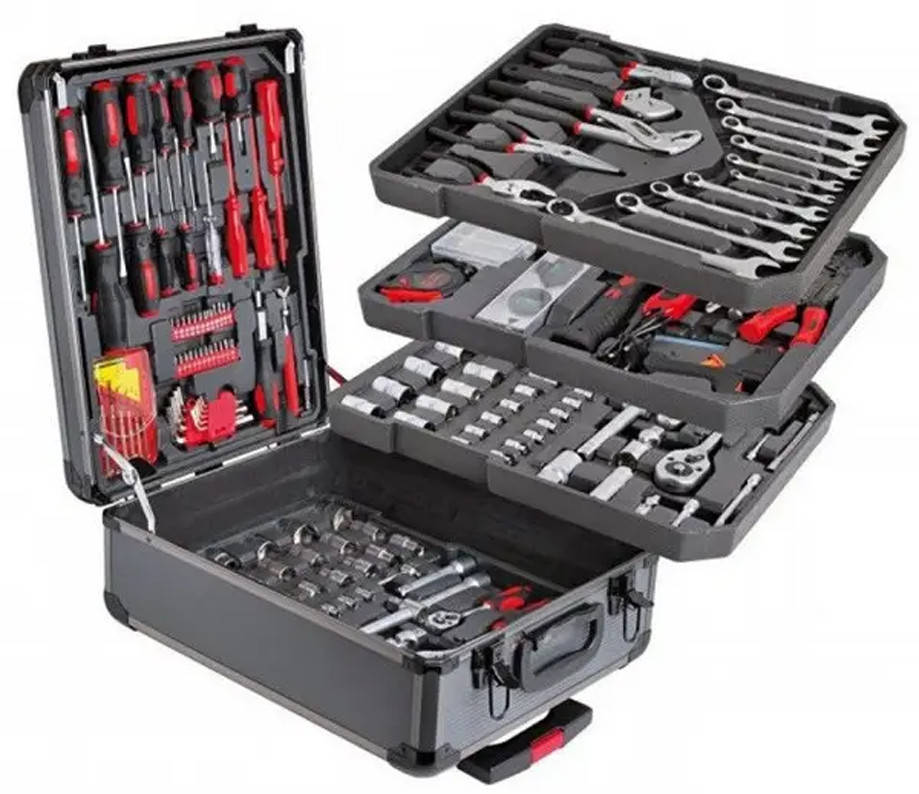 

Большой набор инструментов Platinum Tools с трещоткой, Набор ключей 409 pcs