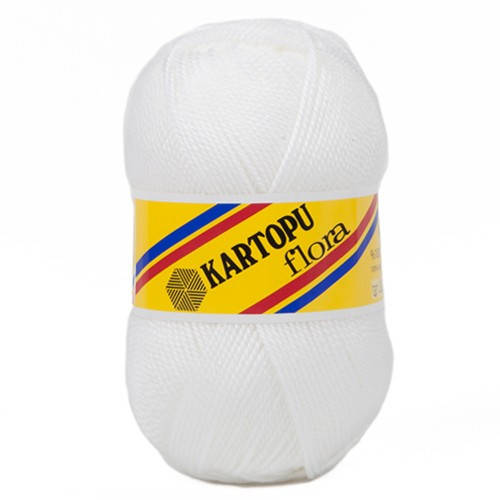 

Kartopu Flora белый № 010