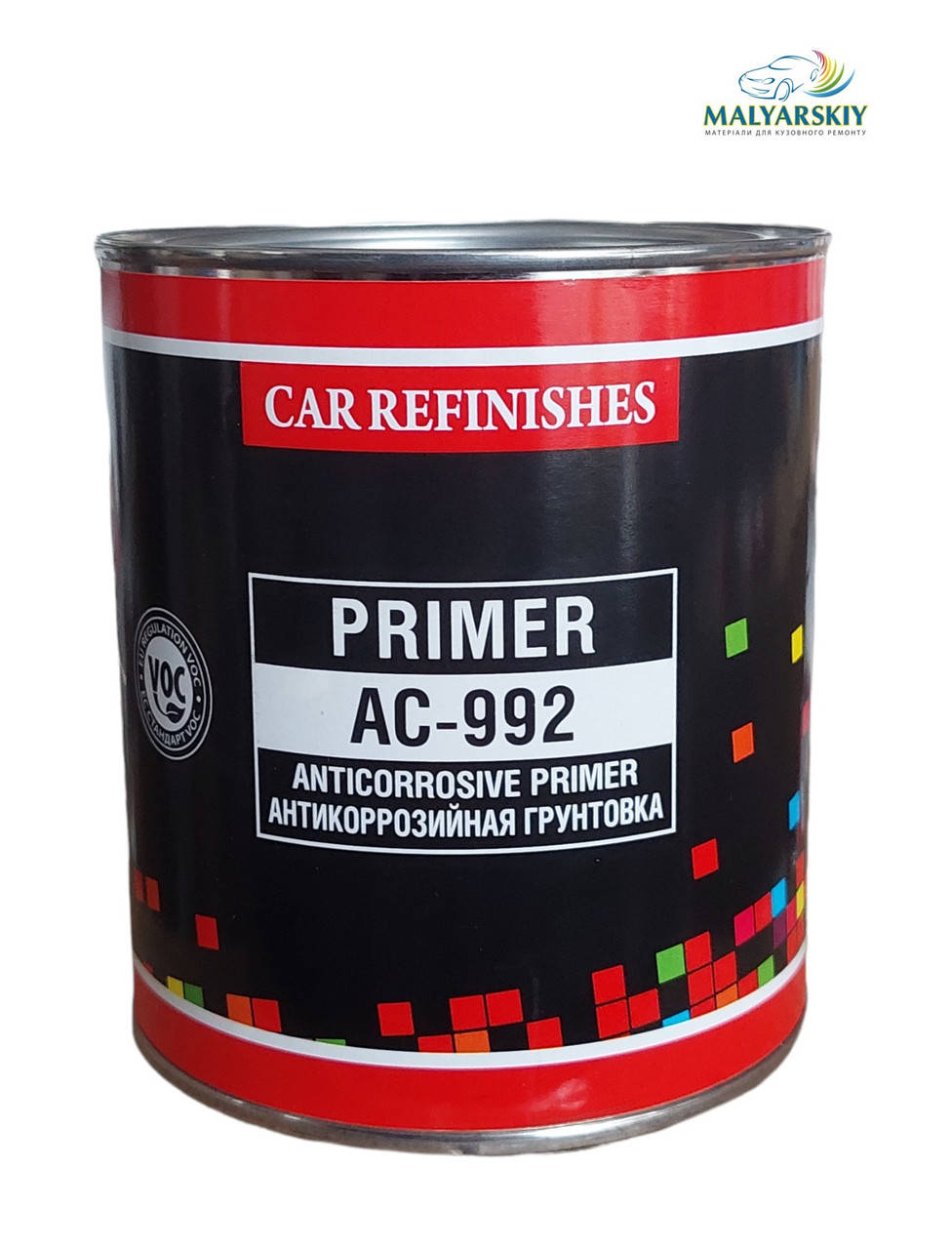 

АС-992 Грунт Антикорозійний алкідно-акриловий 1,1кг СІРИЙ СS System, Серый