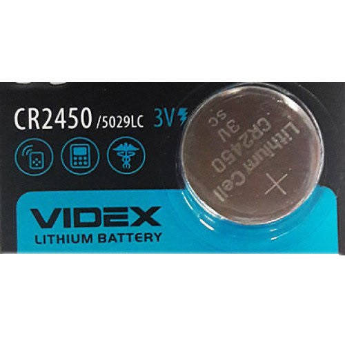 

Батарейка литиевая Videx CR2450