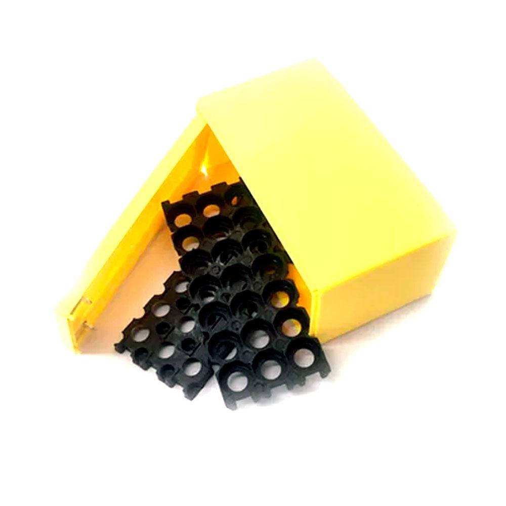 

Корпус для сборки аккумуляторов типа 18650 (151*66* 95 ) (Крышка+соты+корпус)