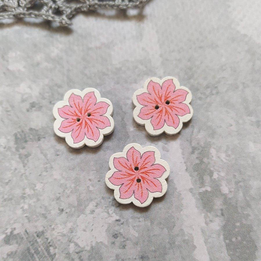 

Пуговичка "Квіточка" 19мм