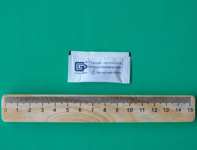 

Теплопроводящая паста GD460 пакетик 0,5г термопаста 2,0Вт/(м*К)