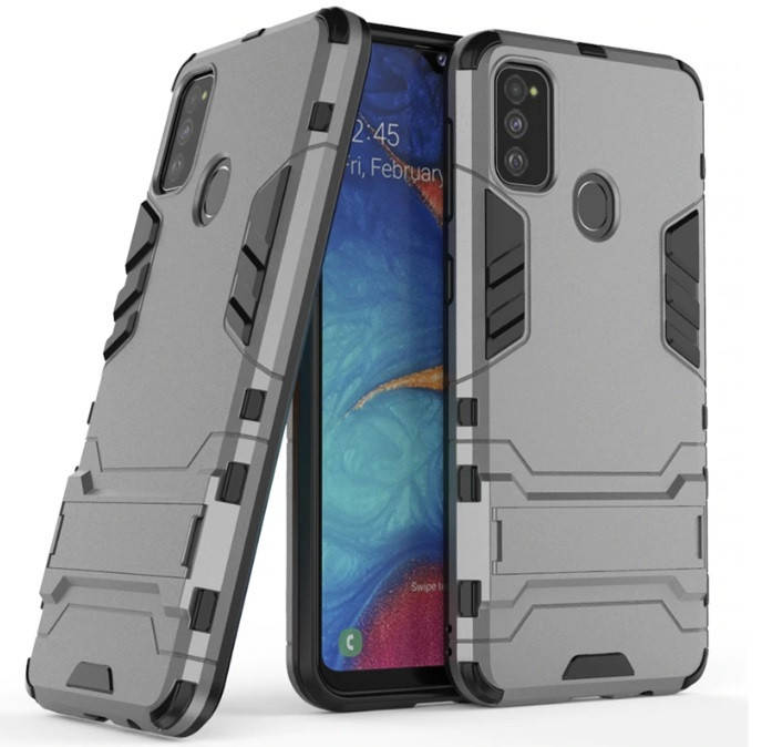 

Противоударный чехол для Samsung Galaxy M30s (M307) IronMan ( Самсунг Галакси М30с ), Темно-серый