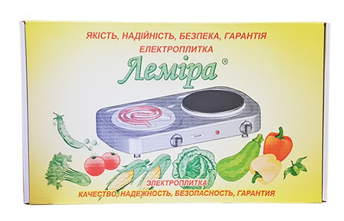 

Электроплитка Лемыра ЭПП 2-2,4 кВт/220В пирокерамическая Украина!