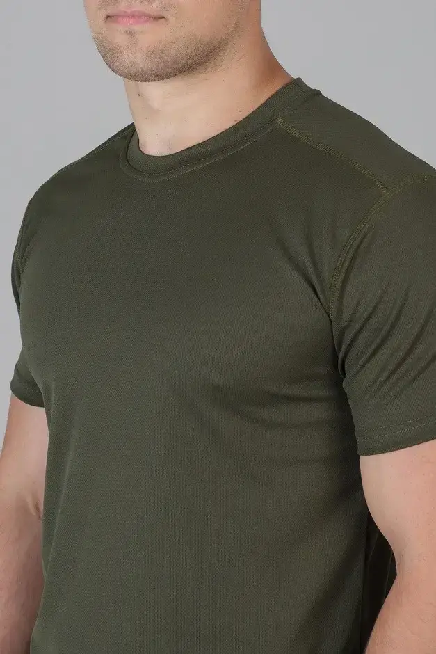 

Футболка Олива (KHAKI) хаки Coolmax