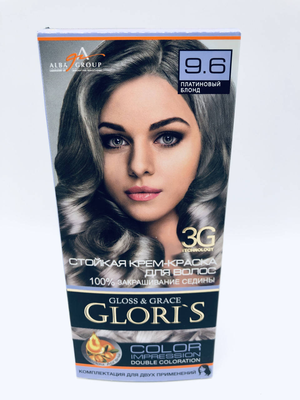 

Краска для волос 9.6 Платиновый Блонд, Gloris